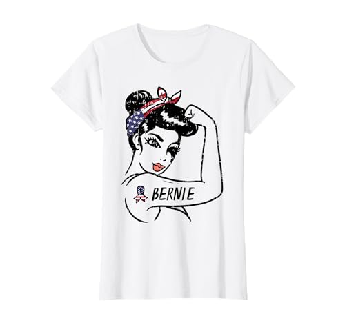 Bernie Woman Unbreakable 2020 President Girls For Sanders T-Shirt von Bernie Sanders Clothes 2020 President Gifts