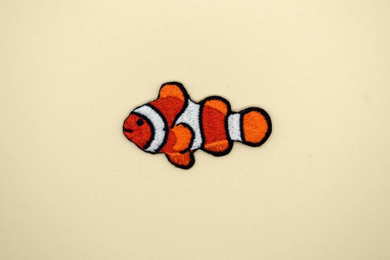 Nemo Clownfisch Aufnäher/Selbstklebender Patch Dekoratives Diy Stickerei Gestickte Applikation Geschenk Für Fischliebhaber von BerniesWonderland