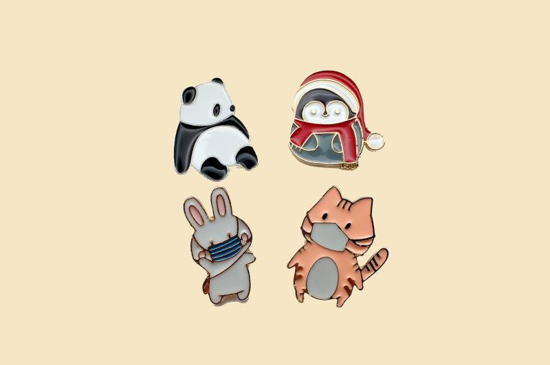 Tier Pin Anstecker/Emaille Pin/Anstecker Anstecker/Metall Anstecker/Tier Liebhaber Geschenk/Anstecker Anstecker/Kawaii Anstecker von BerniesWonderland