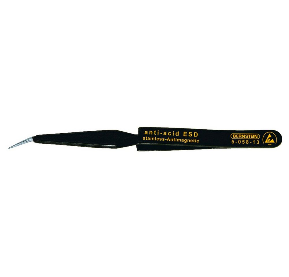 Bernstein Tools Pinzette Bernstein Tools 5-058-13 SMD-Pinzette 31b SA Spitz, gebogen 120 mm Bernstein Tools Pinzette Bernstein Tools 5-058-13 SMD-Pinzette 31b SA Spitz, gebogen 120 mm von Bernstein Tools