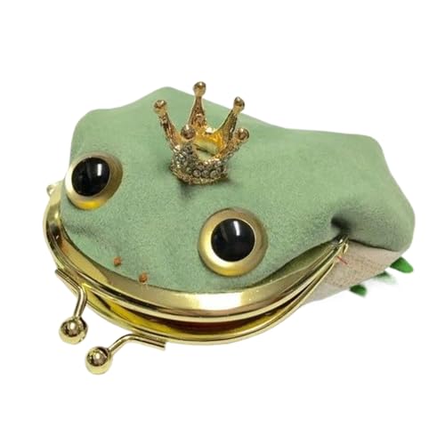 Froschmünzenpreis - modische Frosch -Brieftasche, Anime -Mini -Beutel für Erwachsene | Neuheit Mode Exquisite kompakte Mini -Beutel süß für Kinder Erwachsene Frauen Männer Anime Liebhaber Samml von Berriphonia