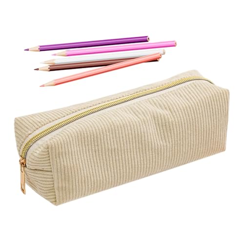 Schreibwarenetui - Tragbarer Stiftehalter, Reißverschluss Tasche | Geräumiger Vorratsorganizer Mit Viel Platz Für Kinder Teenager Erwachsene Klassenzimmer Reisen Arbeit College Geschenkide von Berriphonia