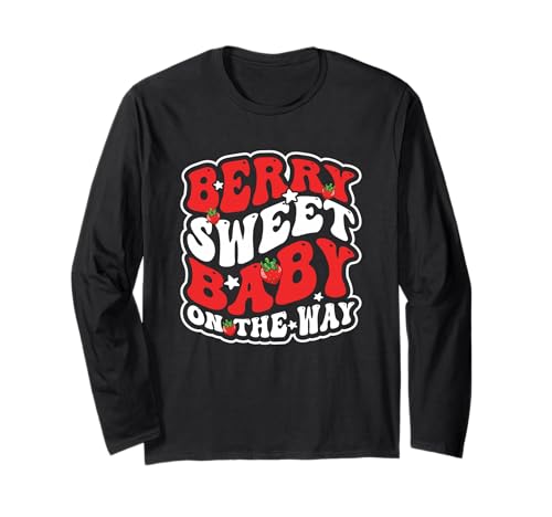 Süße Schwangerschaftsankündigung Berry Sweet Baby On The Way Langarmshirt Süße Schwangerschaftsankündigung Berry Sweet Baby On The Way Langarmshirt von Berry Sweet Baby On The Way Pregnancy Gift