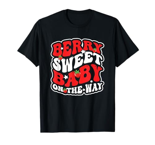 Süße Schwangerschaftsankündigung Berry Sweet Baby On The Way T-Shirt Süße Schwangerschaftsankündigung Berry Sweet Baby On The Way T-Shirt von Berry Sweet Baby On The Way Pregnancy Gift