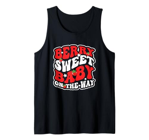 Süße Schwangerschaftsankündigung Berry Sweet Baby On The Way Tank Top Süße Schwangerschaftsankündigung Berry Sweet Baby On The Way Tank Top von Berry Sweet Baby On The Way Pregnancy Gift