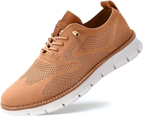 Wearbreeze Herren-Schuhe, ultra-bequeme Schuhe, bequeme orthopädische Schuhe, Herren-Schlupfschuhe, Fußgewölbeunterstützung, Bootsschuhe, Herren-Oxfords, Business-, Walking-Tennisschuhe, Mesh-Sneaker, von Berrynight