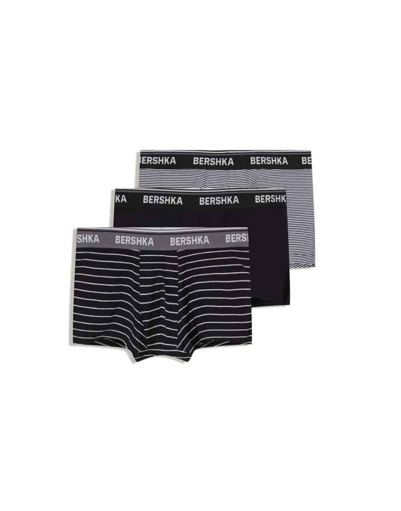 Bershka - 3er-Pack Boxershorts in Schwarz von Bershka