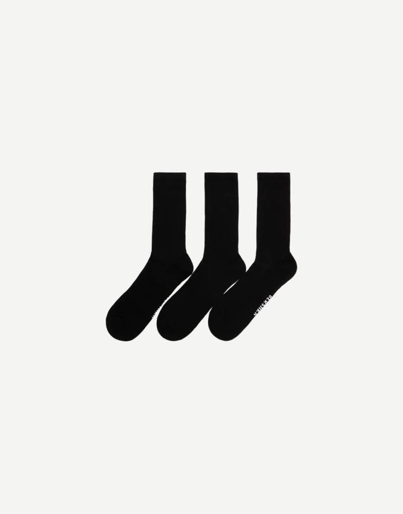 Bershka - 3er-Pack Sportsocken in Schwarz von Bershka