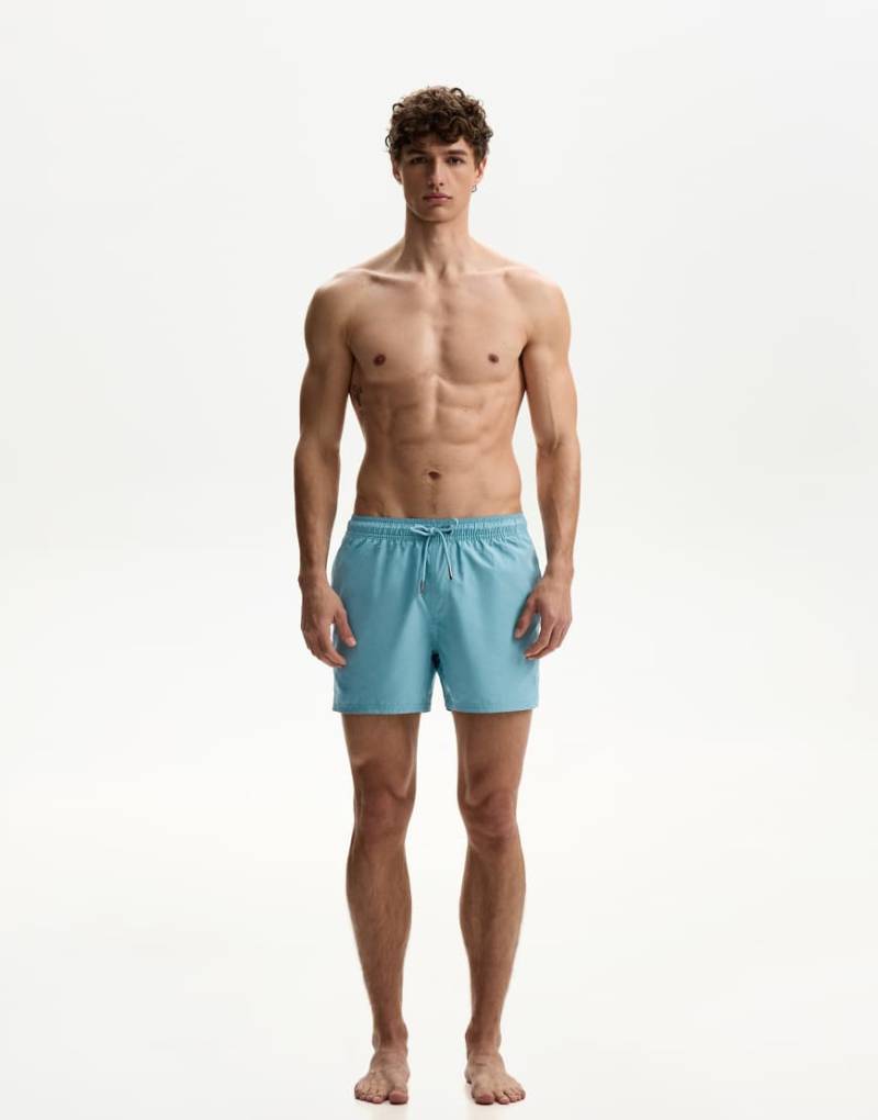 Bershka - Badehose in Blau von Bershka