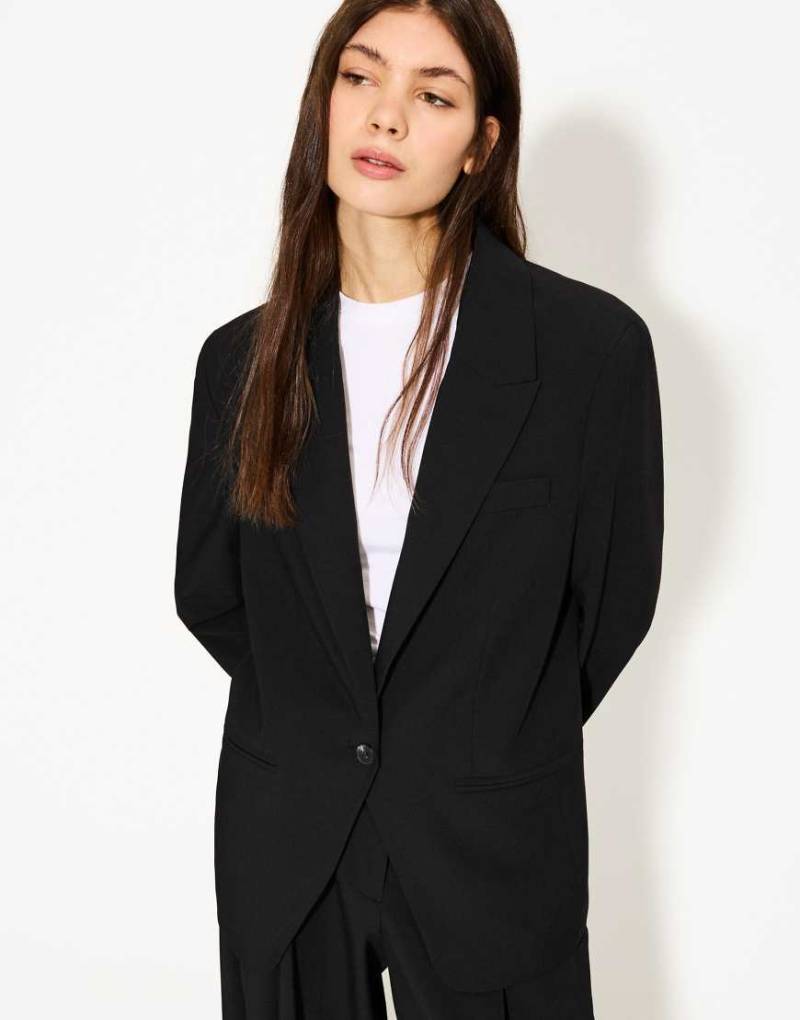 Bershka - Blazer in Schwarz von Bershka