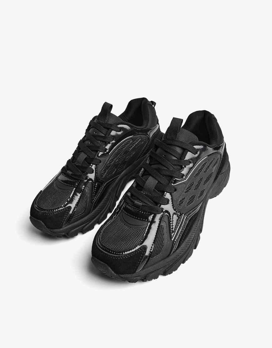 Bershka - Casual Multi-Piece - Sneaker in Schwarz von Bershka