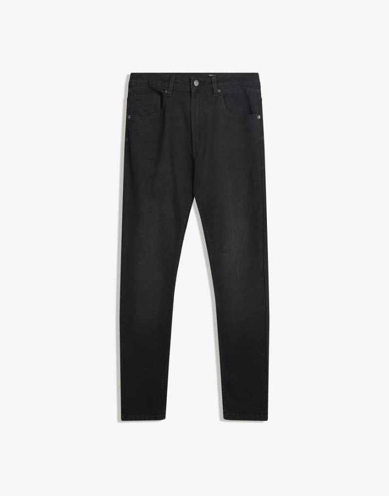 Bershka - Enge Jeans in Schwarz von Bershka