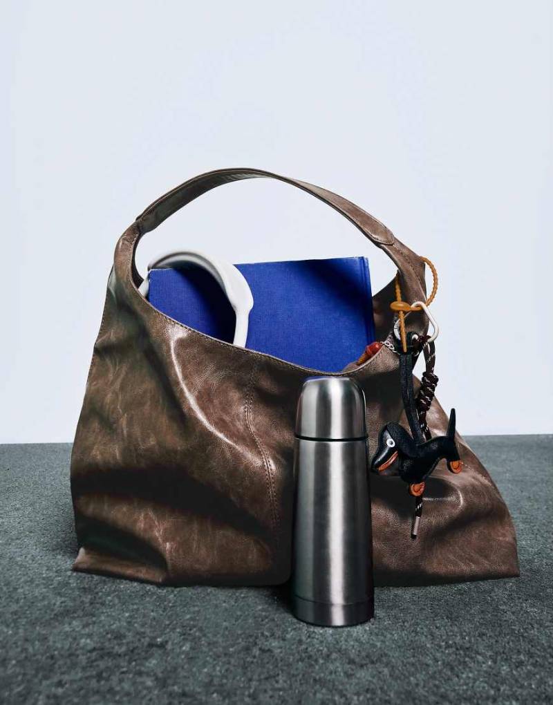 Bershka - Handtasche in Beige-Brown von Bershka