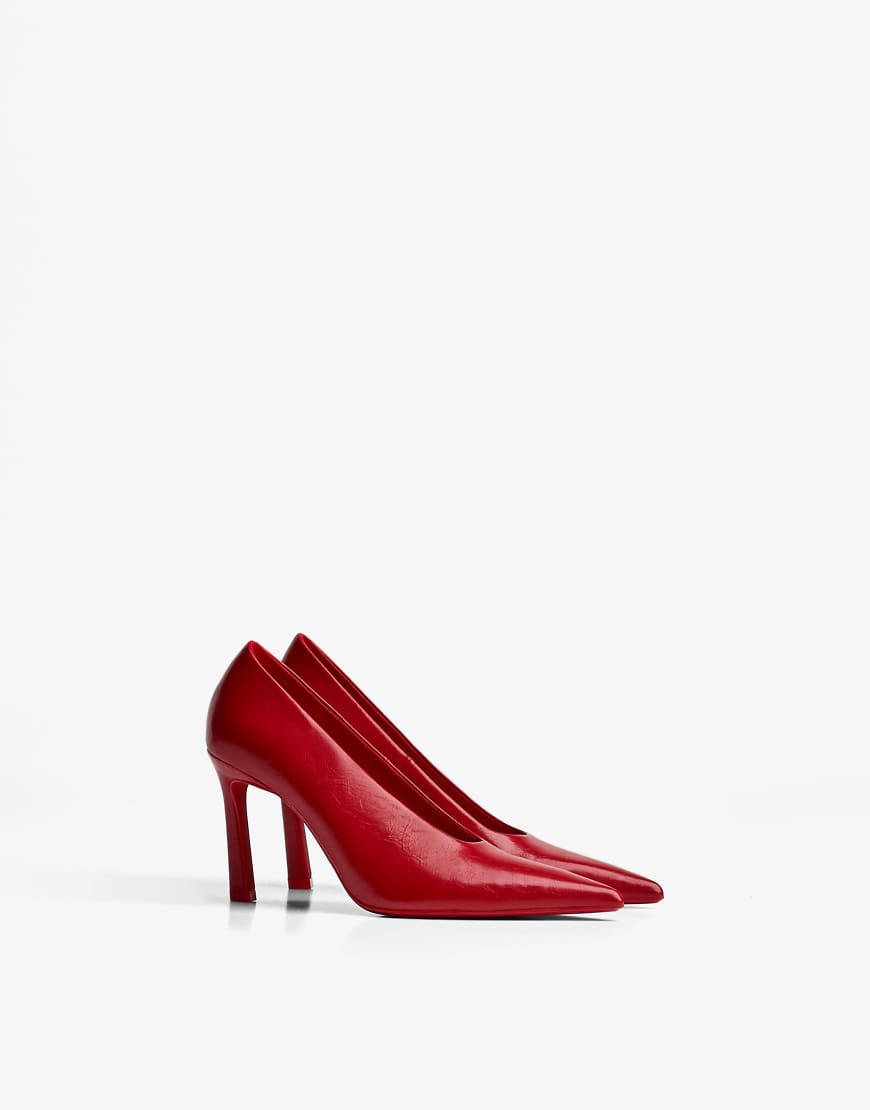 Bershka - High Heels in Rot von Bershka