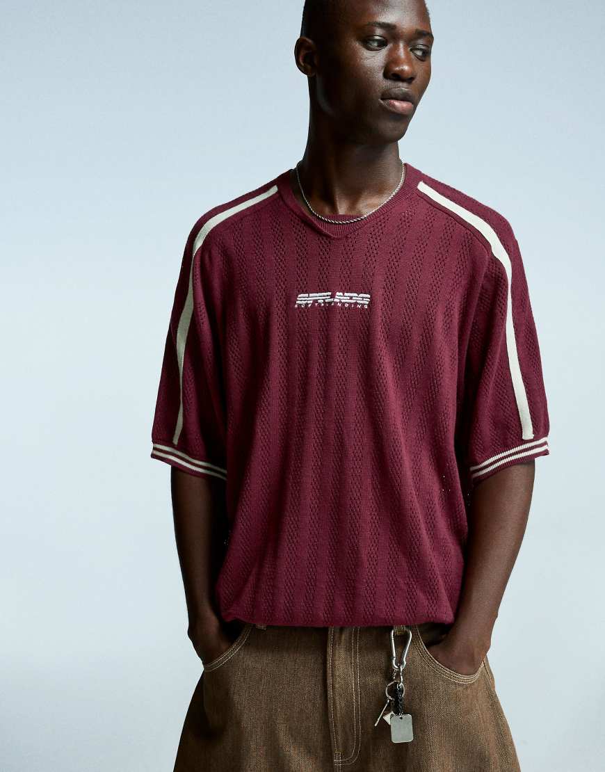 Bershka - Kurzärmliges Sport-T-Shirt in Schwarz von Bershka