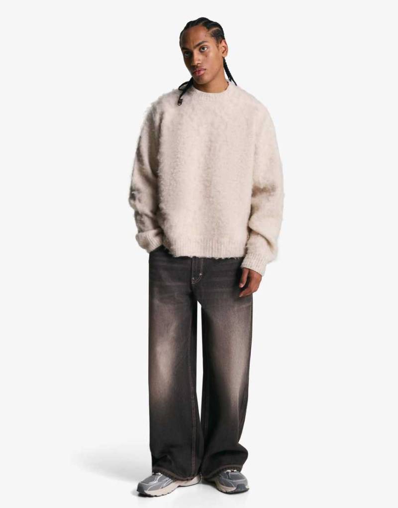 Bershka - Skater-Jeans in Schwarz von Bershka