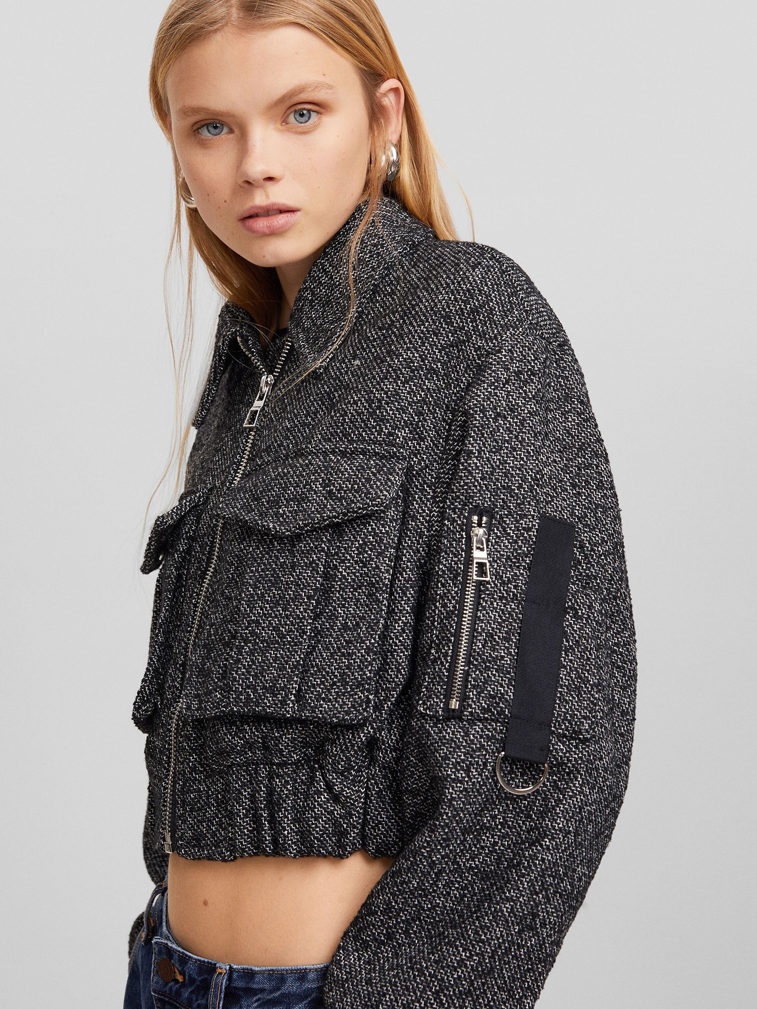 Jacke von Bershka