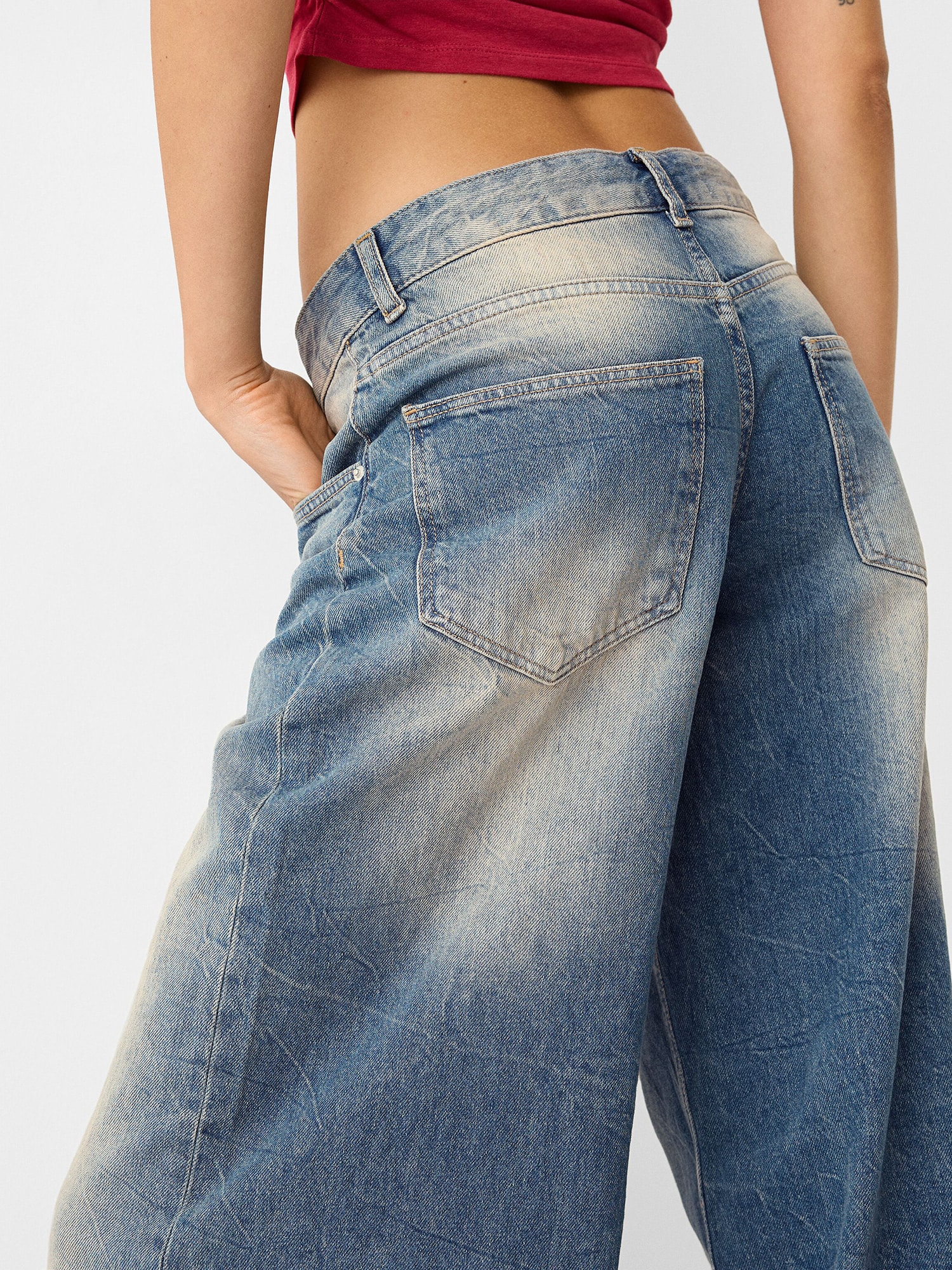 Jeans von Bershka