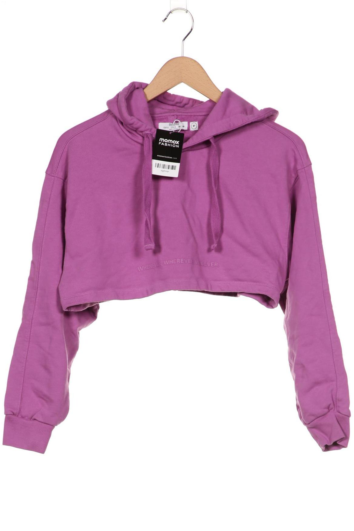 bershka Damen Kapuzenpullover, flieder von Bershka