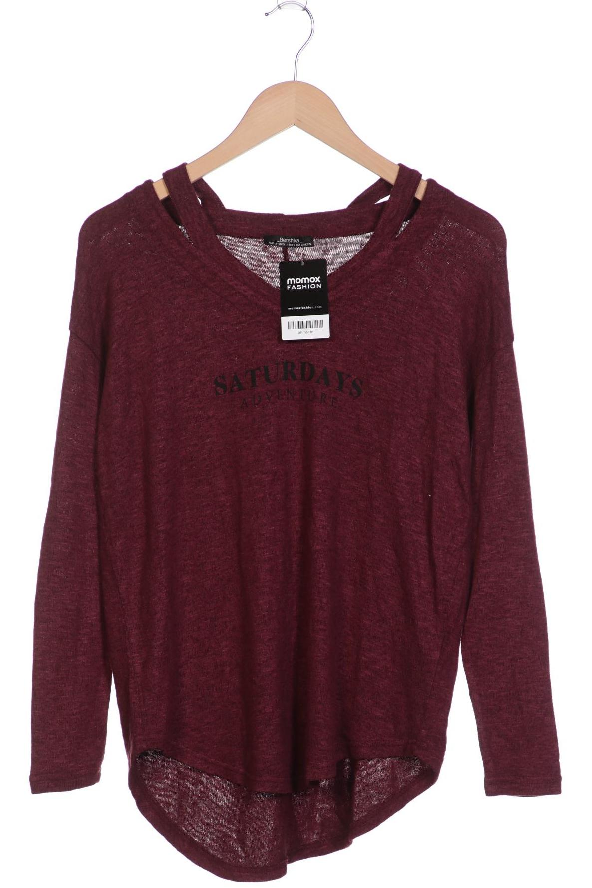 bershka Damen Pullover, bordeaux von Bershka