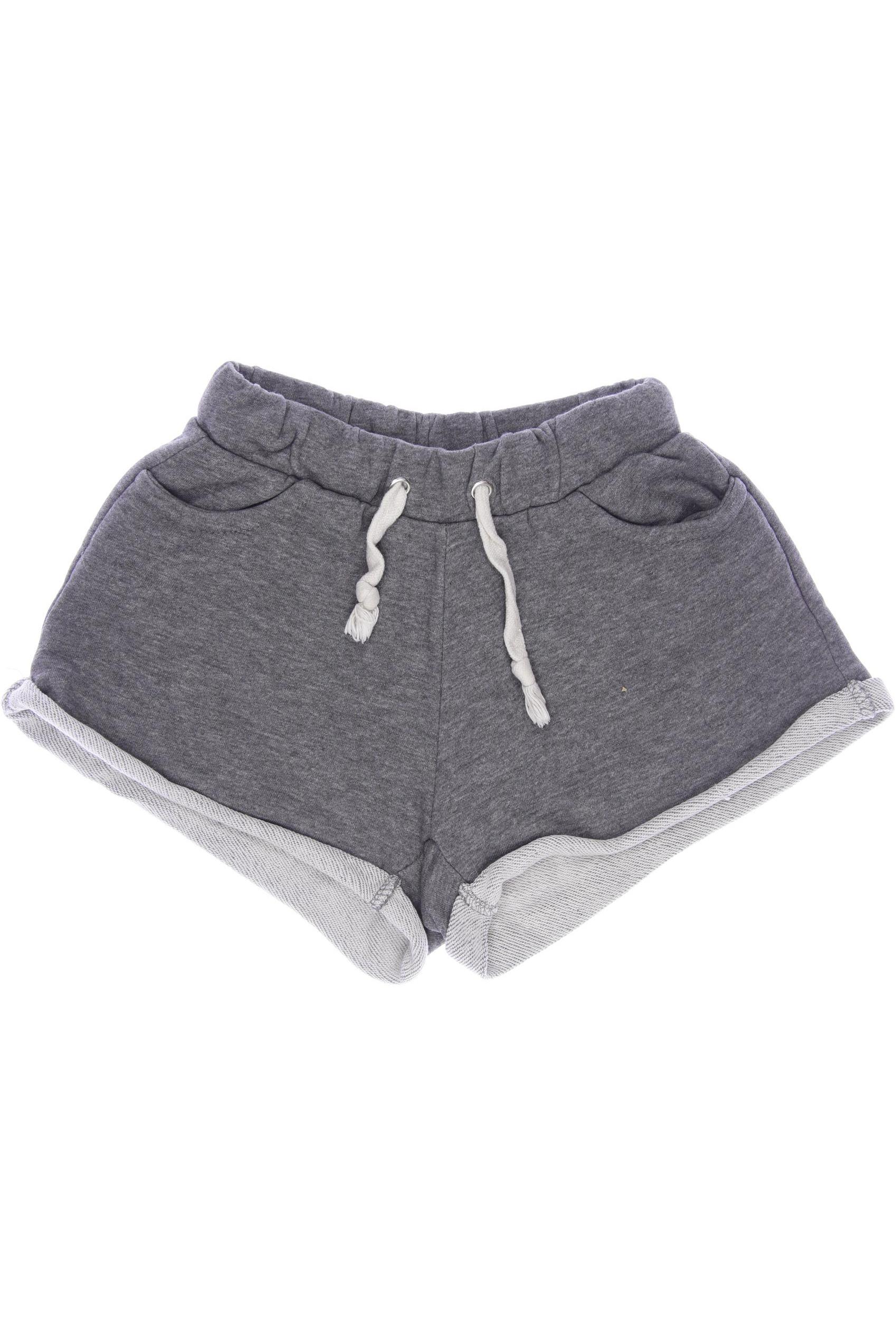 bershka Damen Shorts, grau von Bershka