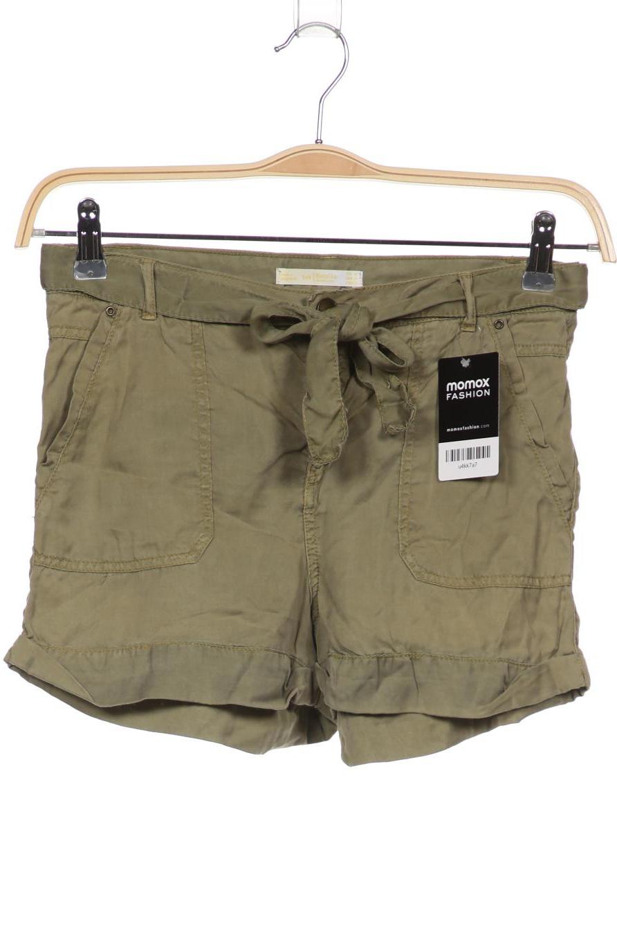 bershka Damen Shorts, grün von Bershka