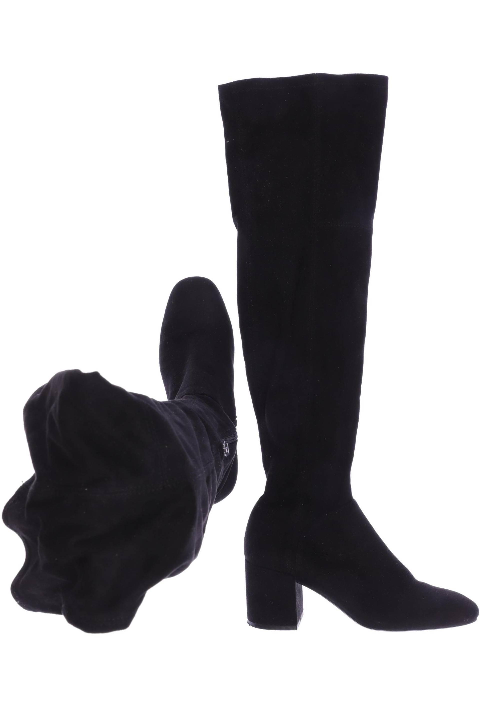 bershka Damen Stiefel, schwarz von Bershka