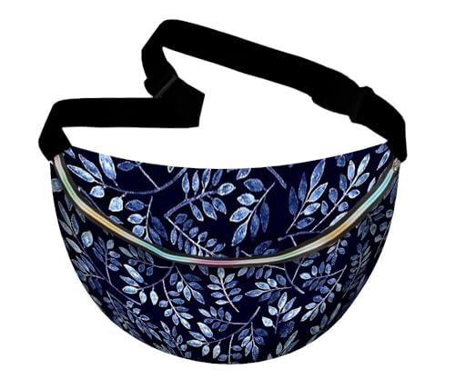 Bertoni Bauchtasche Gürteltasche XXL Brusttasche Hüfttasche Damen Herren Innentasche Verstellbarer Gurt Codura Polyester 45x25x2 cm Wasserdicht Milferia von Bertoni