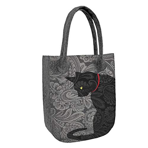 Bertoni Handtasche Shopper Tote bag Tragetasche Filztasche CITY Kleks von Bertoni