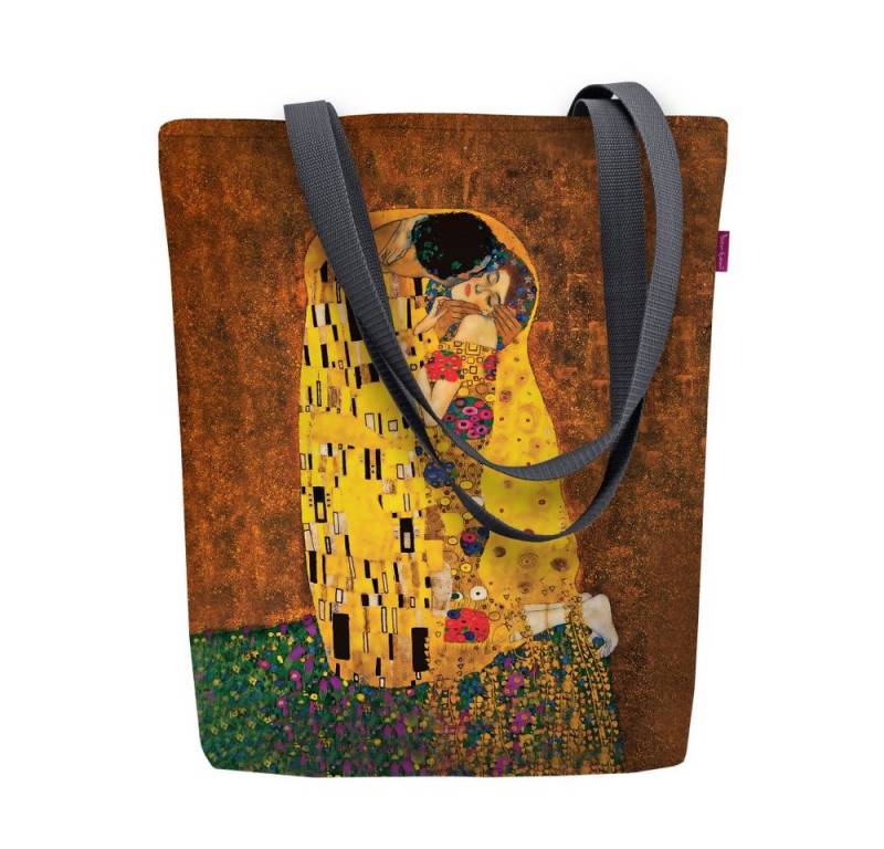 Bertoni Tragetasche The Kiss, Größe passend für A4-Format - Strapazierfähig u. Witterungsbeständig von Bertoni