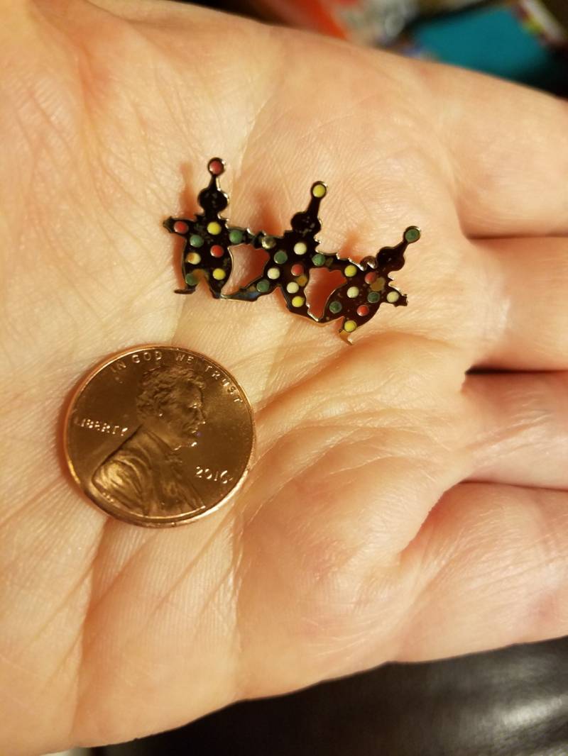 Vintage Vermeil Trio Der Clowns Streunadel von BertsBounty