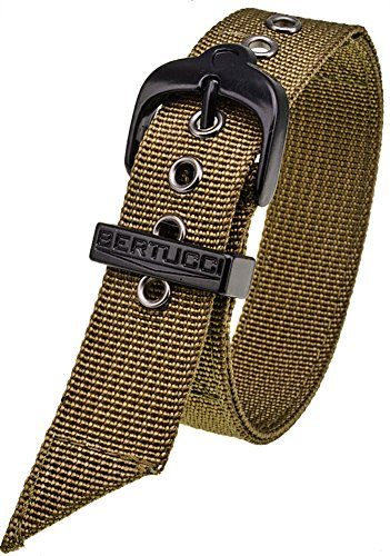 Bertucci DX3 # 2 olive Nylon Armbanduhr Band passt a-1s, c-1t von Bertucci