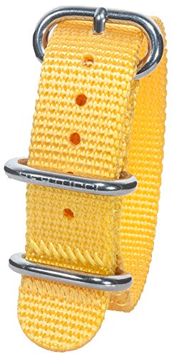 Bertucci DX3 b-149 16 mm Modena Giallo Gelb Nylon Armbanduhr Band von Bertucci