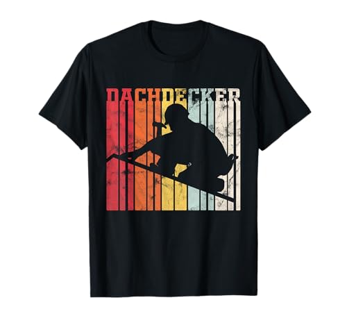 Herren Dachdecker Shirt - Das Vintage Dachdecker T-Shirt T-Shirt von Beruf Dachdecker T-Shirt