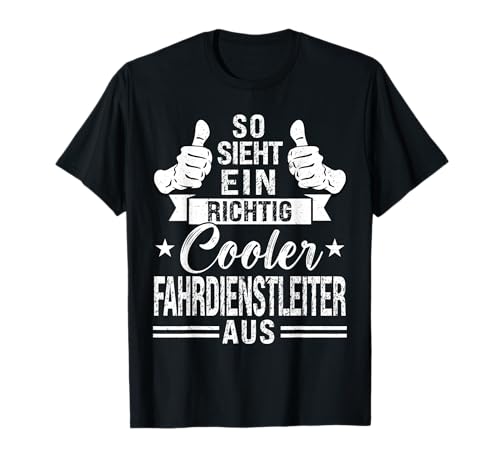Beruf & Zugverkehrssteuerer Geschenkidee Cooler Fahrdienstleiter T-Shirt Schwarz S Buchstabenmuster Klassisch geschnitten Pull-On Kurzarm Herren Beruf Eisenbahner und Fahrdienstleiter von Beruf & Zugverkehrssteuerer Geschenkidee