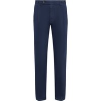 Berwich Anzughose aus einem elastischem Baumwoll-Mix mit Knopfriegel in 54 von Berwich