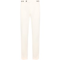 Berwich Anzughose aus einem elastischem Baumwoll-Mix mit Knopfriegel in 54 von Berwich