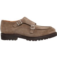 Berwick Doppel-Monks aus Veloursleder mit Steppnaht und Vibram-Sohle in 9 von Berwick