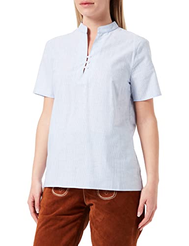 BERWIN & WOLFF TRACHT FOLKLORE LANDHAUS Damen 325759 Bluse, hellblau, 38 von Berwin & Wolff