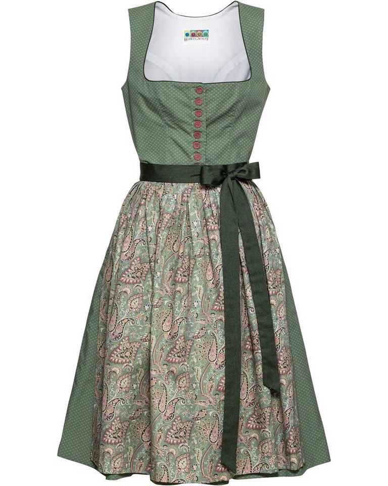 Berwin & Wolff Dirndl Baumwoll-Dirndl mit Paisley von Berwin & Wolff