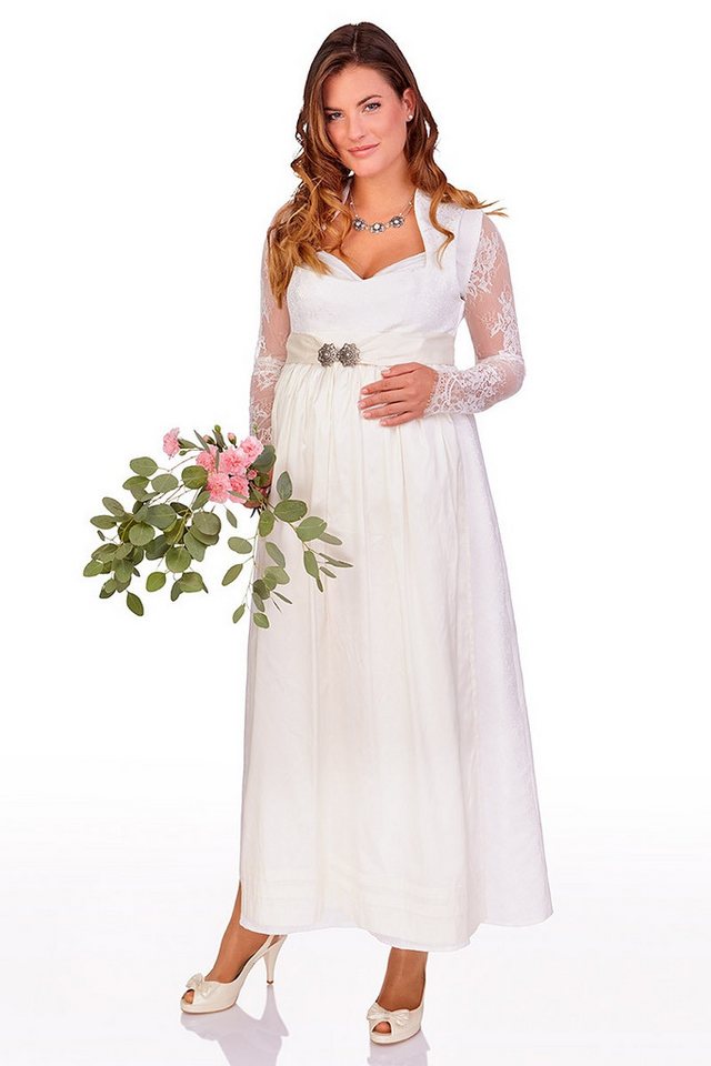 Berwin & Wolff Dirndl Umstandsdirndl lang 2tlg. - HELLA - creme von Berwin & Wolff