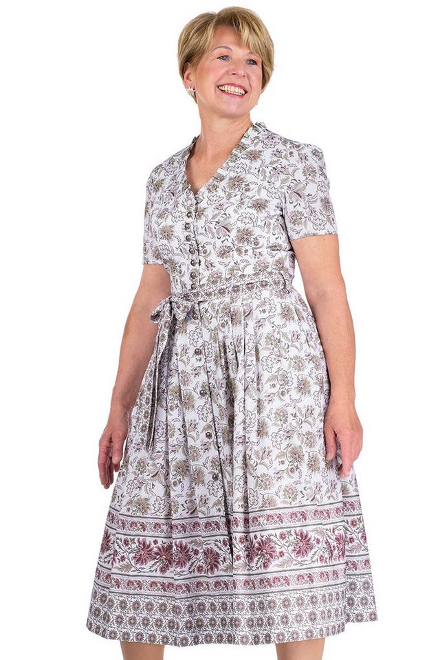 Berwin & Wolff Trachtenkleid Sommerkleid - ODILIE - weiß/oliv/altrosa Berwin & Wolff Trachtenkleid Sommerkleid - ODILIE - weiß/oliv/altrosa von Berwin & Wolff