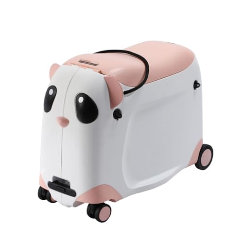 Berwin Panda Adventure Kinder Reisekoffer Trolley Kindertrolley Handgepäck Koffer mit Rollen und Sitz Rosa Berwin Panda Adventure Kinder Reisekoffer Trolley Kindertrolley Handgepäck Koffer mit Rollen und Sitz Rosa von Berwin