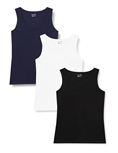 berydale Damen Tank Top aus 100% Baumwolle im Multipack von berydale