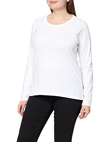 berydale Damen Langarm-Shirt mit Rundhalsausschnitt aus 100% Baumwolle im Multipack von berydale