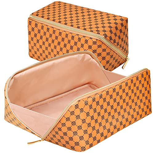 Lazy Make-up-Tasche lässt sich flach öffnen für einfachen Zugriff, große Kapazität, Kosmetiktasche, Make-up-Tasche, Aufbewahrungs-Organizer für Frauen und Mädchen, wasserdichte Reise-Kulturbeutel, von Besank
