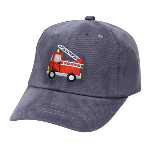 Besforta Nette Feuerwehrauto Stickerei Kinder Baseball Caps Einstellbare Gewaschene Baseball Hüte für Jungen Mädchen von Besforta