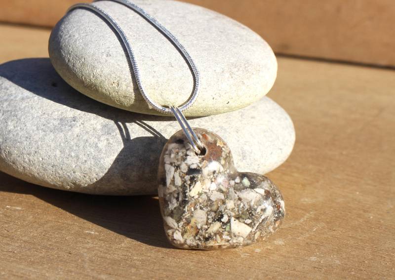 Schmuck Asche Hundeschmuck Gedenkschmuck Trauerschmuck Hundegedenkzeit Haare von BesidetheseaStudio