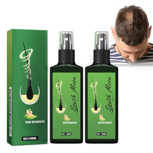 2PCS Ingwer Haarwachstum Serum, Haarwachstum Spray,Anti-Haarausfall Haarserum Haarausfall und Haar-Behandlung, Vermeidung Von Haarausfall Und Förderung Von Haarwachstum 100ml hairgrowthliquid-2 von Beslibate