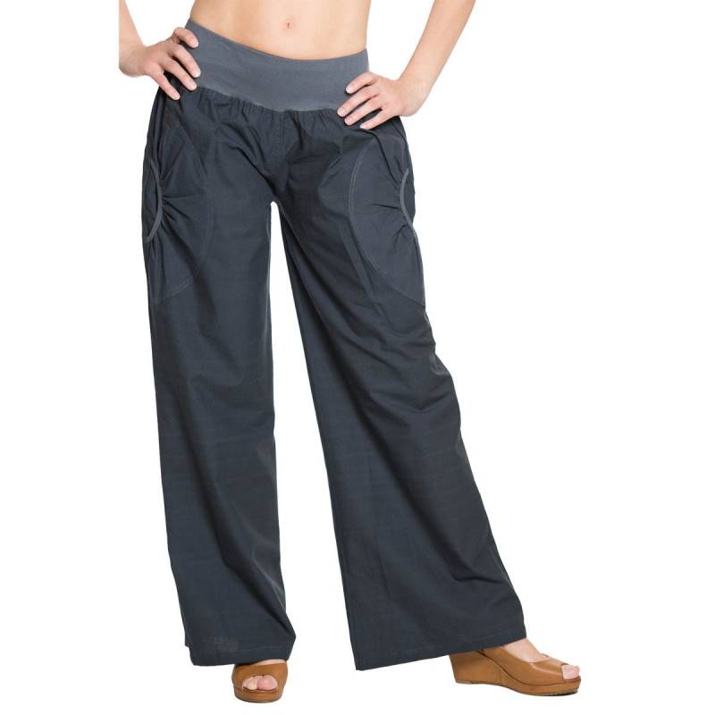 Graue Yogahose Aus Baumwolle von BespokeEthno